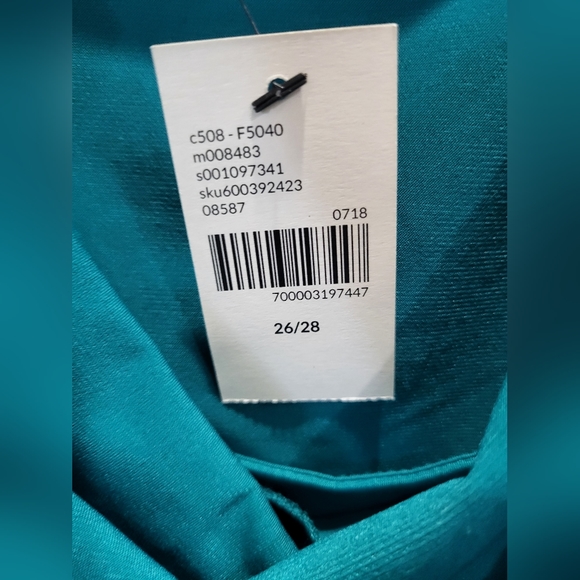 Lane Bryant Drape Neck Jersey Blouse - Picture 5 of 6